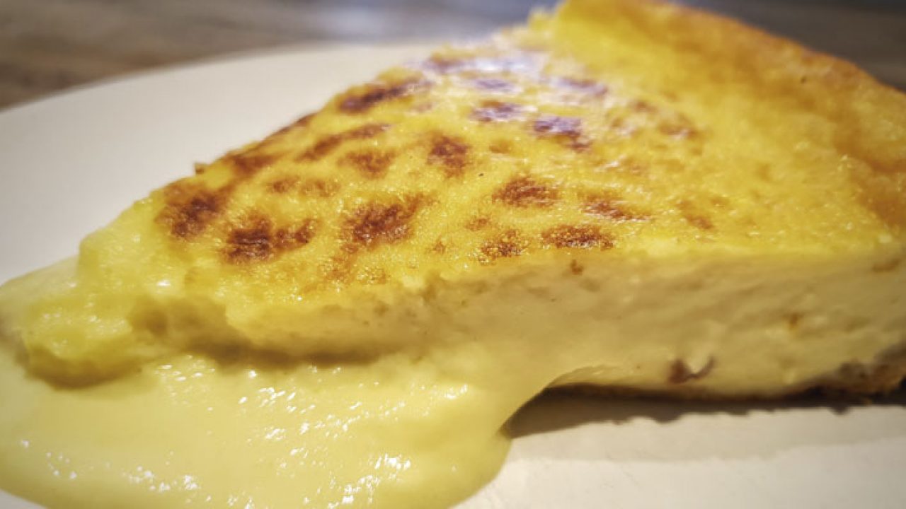 Así se hace la mejor tarta de queso de Burgos de España, receta del  restaurante Cañadío de Madrid