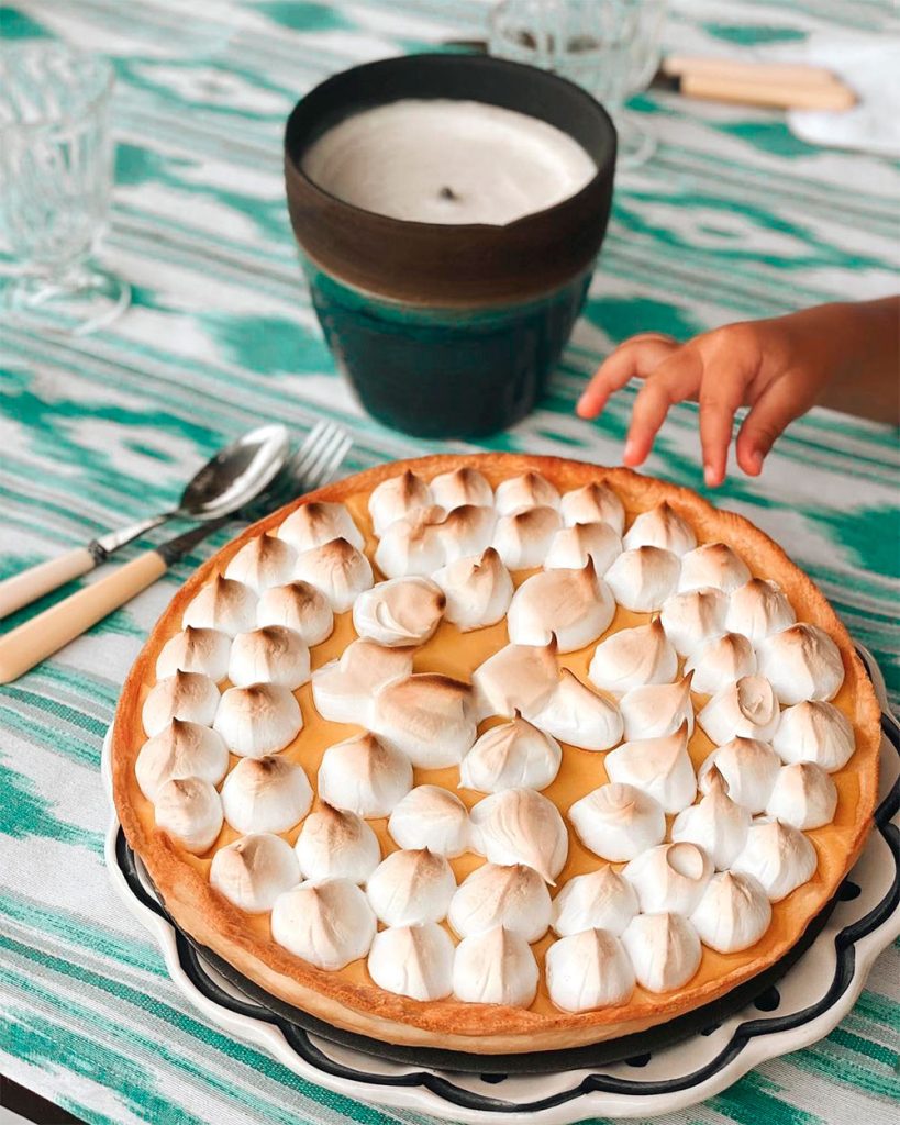 Tarta de limón de Goutdhestia, María Gálvez