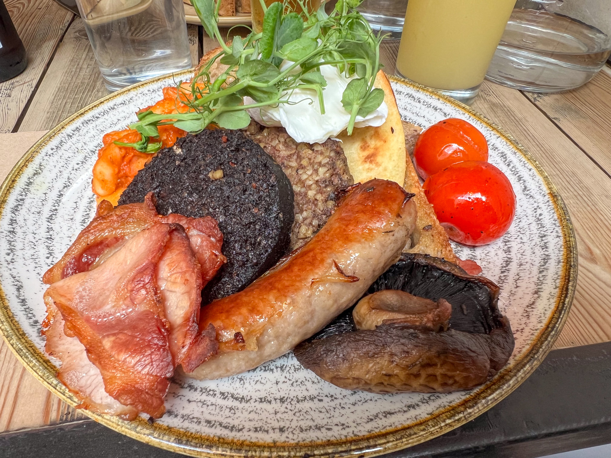 Edimburgo restaurantes: desayuno 