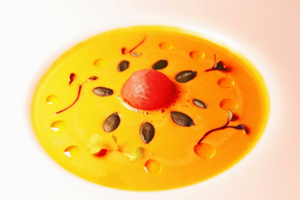 Gazpacho de tomate y sandía