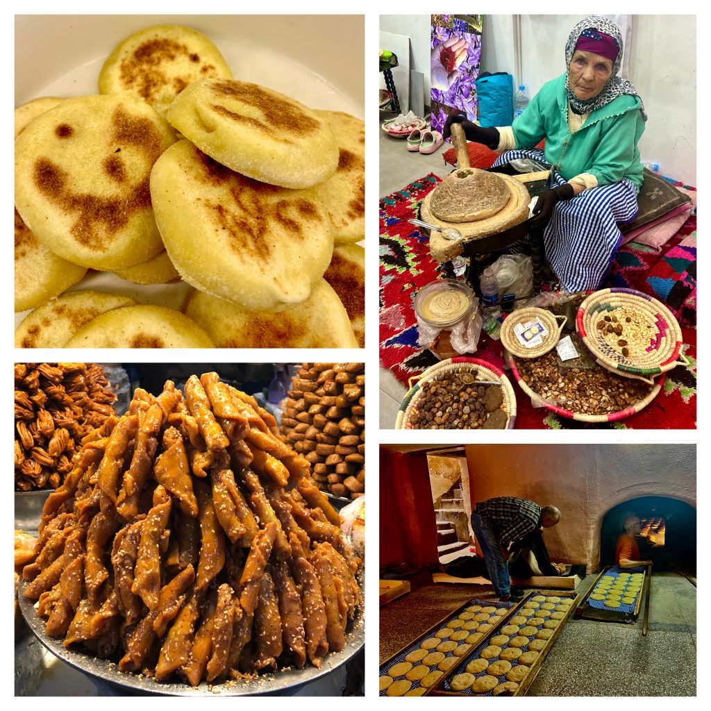 Marrakech restaurantes., zoco, dulces, argan