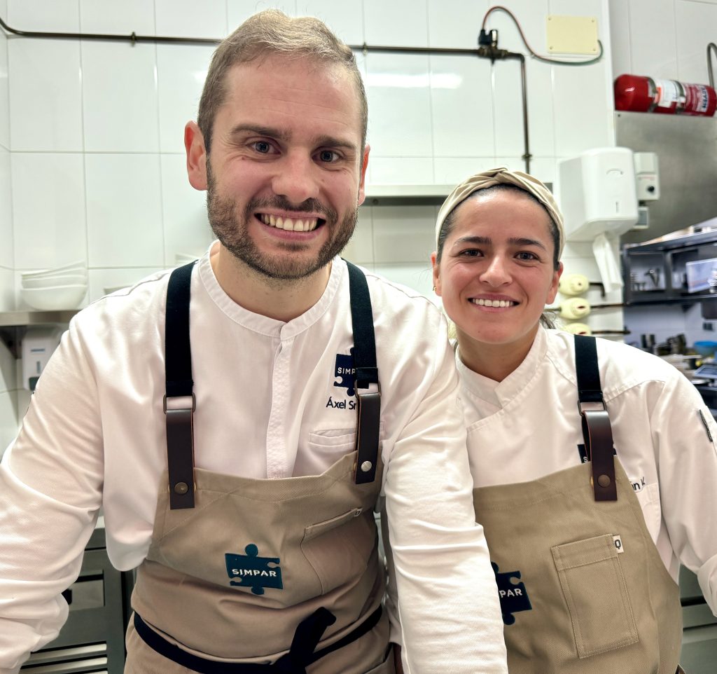 Cocinero Revelación Claudia Merchan y Áxel Smyth"