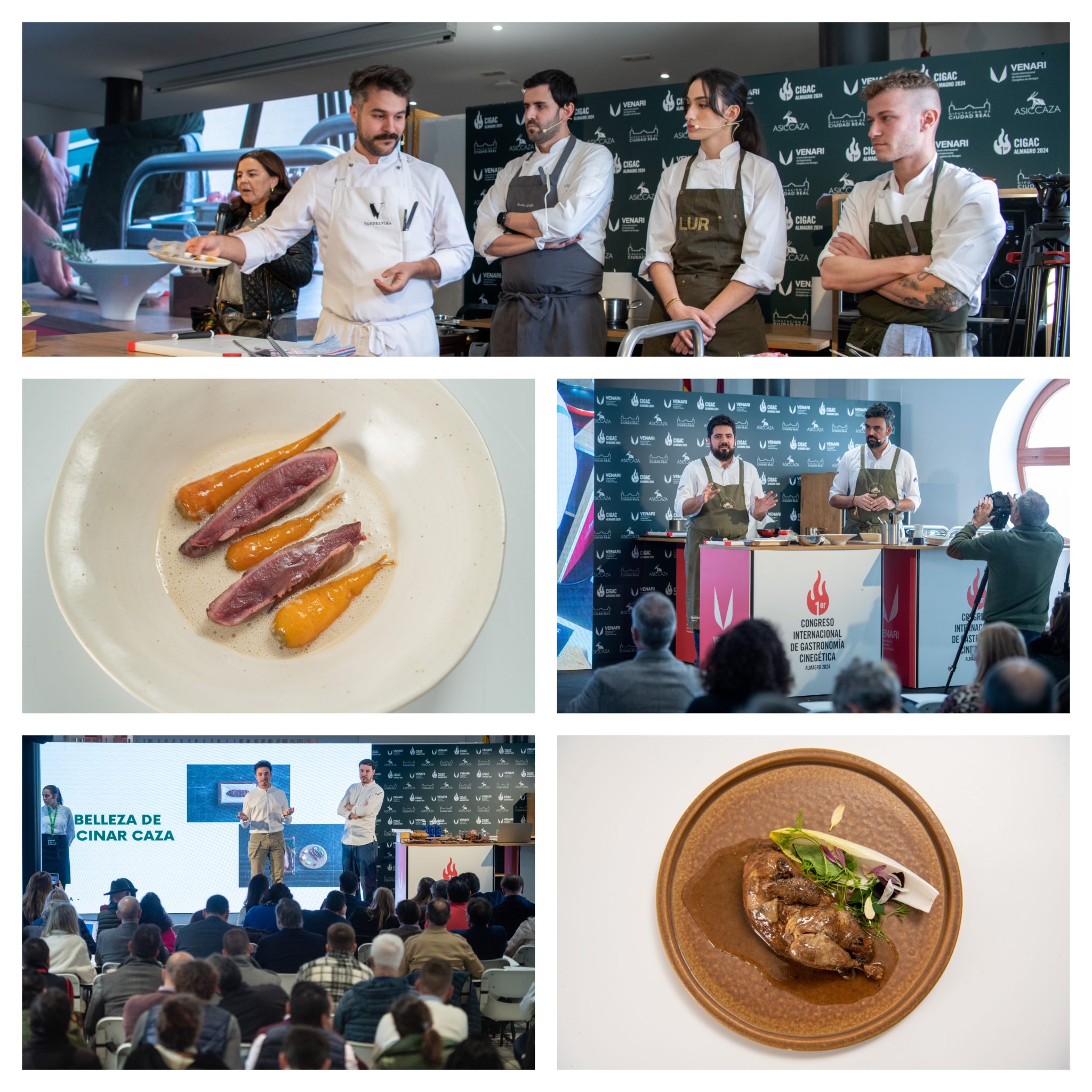 Gastronomía cinegética: jóvenes cocineros españoles