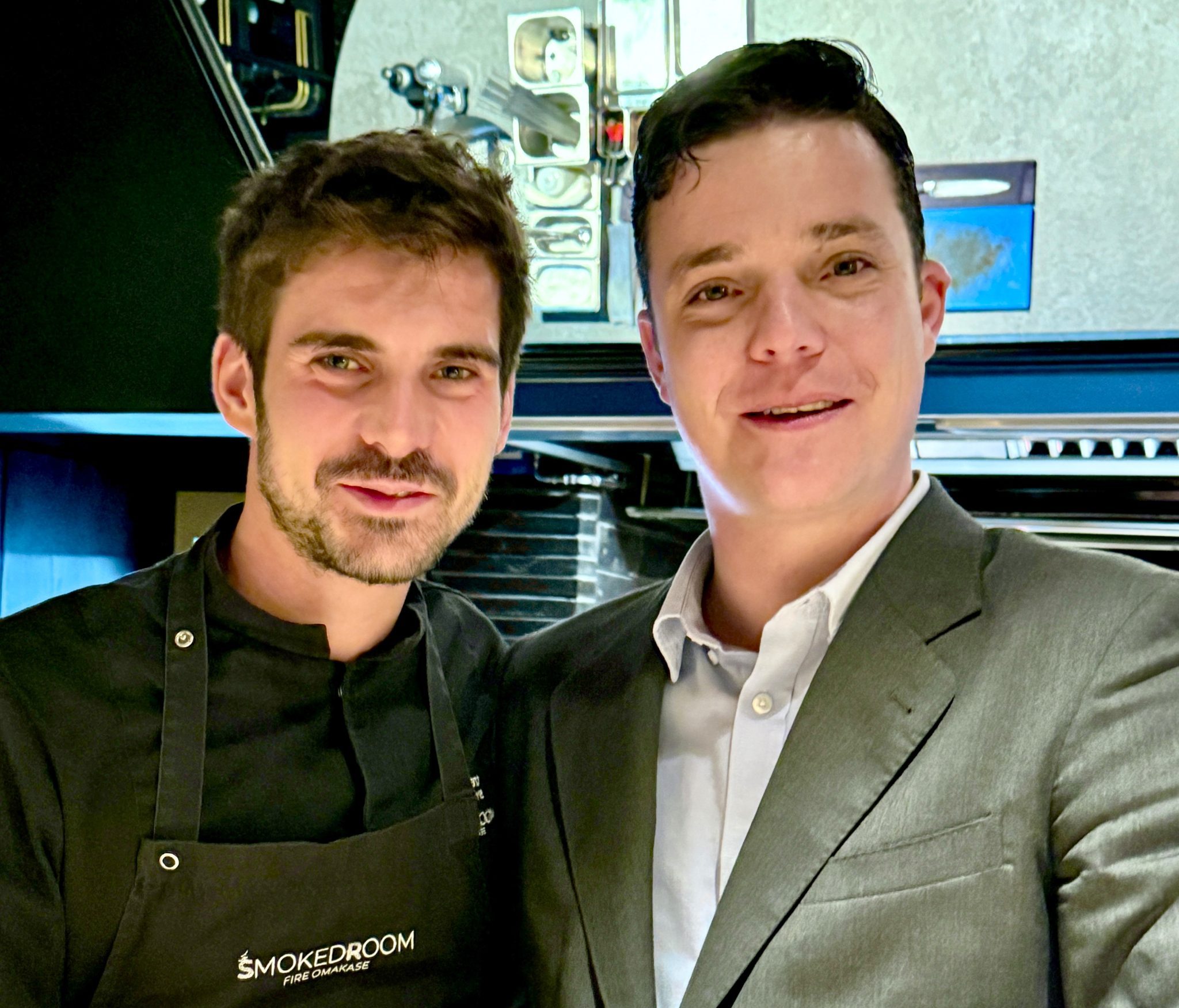 Smoked Room (Madrid): Mssimiliano delle Vedove y Luis Baselga