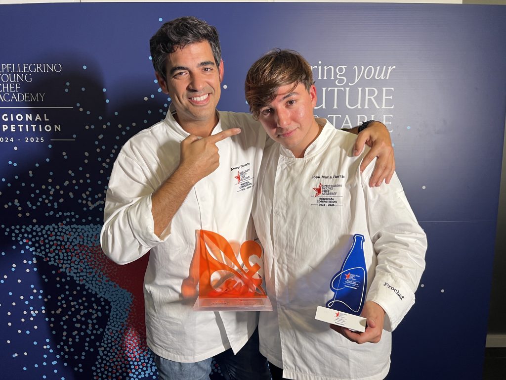 José María Borrás, se clasifica para la final de la San Pellegrino Young Chef